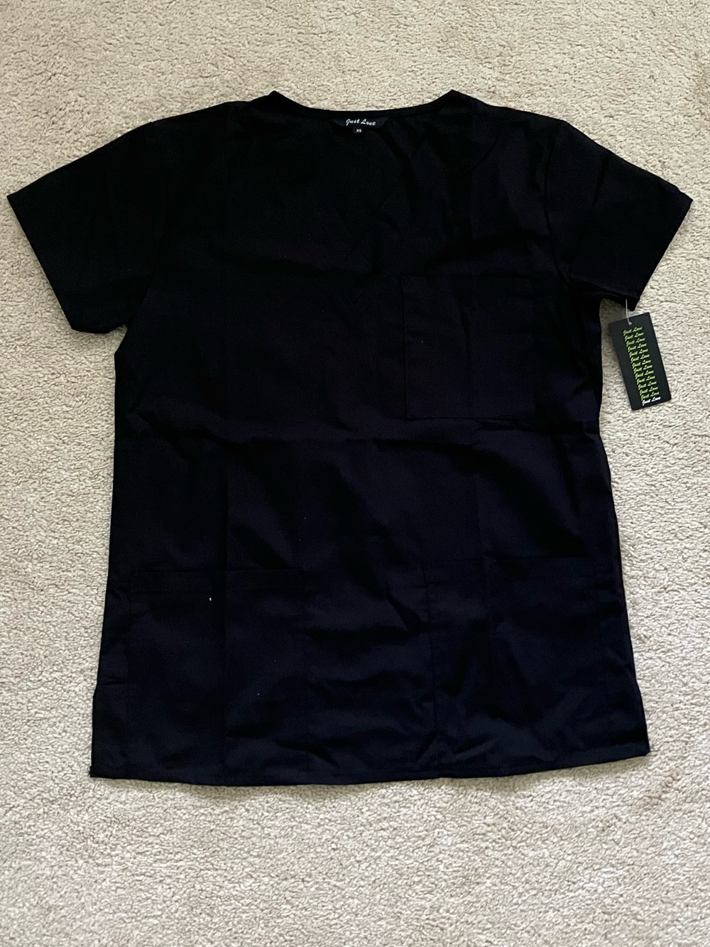 Just Love Black Short Sleeve Women's Tee